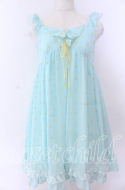 画像1: MILK / リトルデイジードレス  ティアファニーブルー O-25-11-07-021-ML-OP-IG-OS