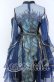 画像3: Epetice / Doirs Night 孔雀鱗ドレス M ブルー O-25-11-07-003-LO-OP-YM-OS (3)