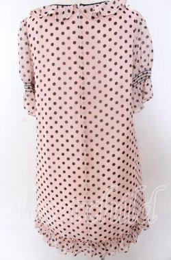 画像2: MILK / シャーリングドットdress  ピンク O-25-11-07-022-ML-OP-IG-OS