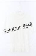 MILK / リブトップス  オフ O-25-11-07-027-ML-TO-IG-OS