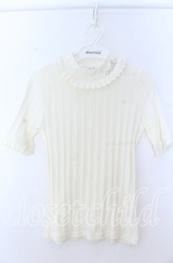画像1: MILK / リブトップス  オフ O-25-11-07-027-ML-TO-IG-OS