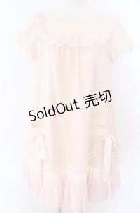 MILK / 千鳥格子ワンピース  ピンク O-25-11-07-029-ML-OP-IG-OS