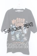 HYSTERIC GLAMOUR / MESSER CHUPS/SCREAM OF MC Tシャツ M ブラック O-25-11-07-033-PU-TS-IG-ZT265