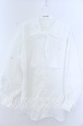 axes femme / ボリューム袖ボウタイブラウス  シロ O-25-11-07-039-AX-BL-IG-OS