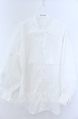 axes femme / ボリューム袖ボウタイブラウス  シロ O-25-11-07-039-AX-BL-IG-OS