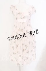 JESUS DIAMANTE / 新お嫁ワンピース 38 バルドー薔薇 ピンク O-25-11-08-003-JE-OP-IG-OS