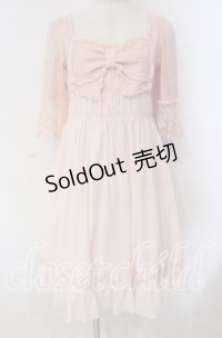 JESUS DIAMANTE / マリーワンピース 38 ピンク O-25-11-08-029-JE-OP-IG-OS