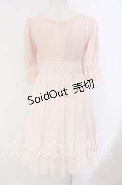 画像5: JESUS DIAMANTE / マリーワンピース 38 ピンク O-25-11-08-029-JE-OP-IG-OS