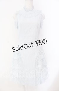 JESUS DIAMANTE / ロココドールワンピII 40 サックス O-25-11-08-031-JE-OP-IG-OS