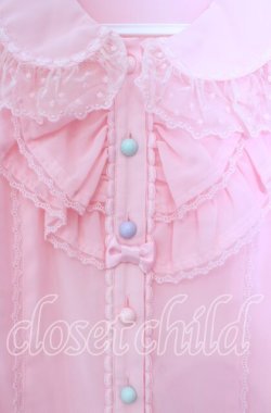 画像2: Angelic Pretty / ラッピングハートブラウス  ピンク O-25-11-08-033-AP-BL-IG-OS