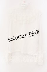 Millefleurs / クラシックブラウス M シロ O-25-11-08-037-EL-BL-IG-OS