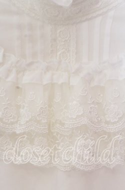 画像2: Millefleurs / クラシックブラウス M シロ O-25-11-08-037-EL-BL-IG-OS