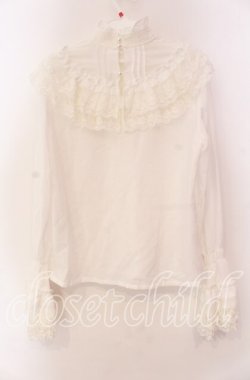 画像3: Millefleurs / クラシックブラウス M シロ O-25-11-08-037-EL-BL-IG-OS