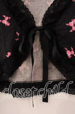 画像2: JESUS DIAMANTE / プードルカーディガン  クロ O-25-11-08-040-JE-TO-IG-OS