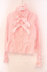 Angelic Pretty / クラシカルドールブラウス  ピンク O-25-11-08-041-AP-BL-IG-OS