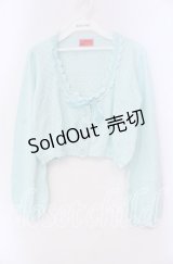 BABY,THE STARS SHINE BRIGHT / 透かしあみボレロ  ミント O-25-11-08-042-BA-TO-IG-OS