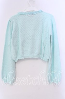 画像3: BABY,THE STARS SHINE BRIGHT / 透かしあみボレロ  ミント O-25-11-08-042-BA-TO-IG-OS