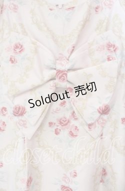 画像2: JESUS DIAMANTE / 小悪魔リッツワンピース 40 オーナメント柄 ピンク O-25-11-08-044-JE-OP-IG-OS