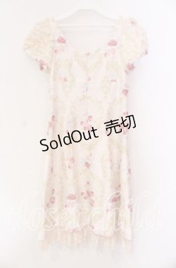 画像4: JESUS DIAMANTE / 小悪魔リッツワンピース 40 オーナメント柄 ピンク O-25-11-08-044-JE-OP-IG-OS