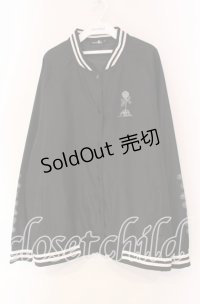 NieR Clothing / NieR ROSE BLOUSON JACKET ジャケット  ブラック O-25-11-08-046-PU-JA-IG-ZT-C022