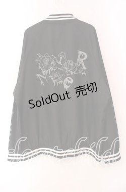 画像4: NieR Clothing / NieR ROSE BLOUSON JACKET ジャケット  ブラック O-25-11-08-046-PU-JA-IG-ZT-C022