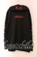 画像1: NieR Clothing / フード付き裏起毛トップス  ブラック×レッド O-25-11-08-047-PU-TO-IG-OS (1)