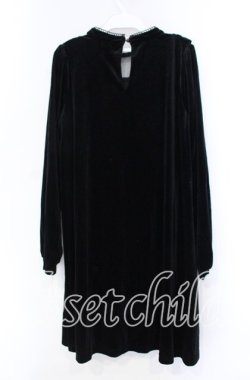 画像3: Amavel / 魔女っ子ベロアワンピース  クロ O-25-11-08-048-CA-OP-IG-OS