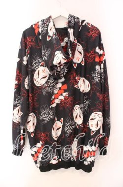 画像3: ACDC RAG / Pヒガンバナ ZIPパーカー  ブラック O-25-11-08-049-PU-TO-IG-OS