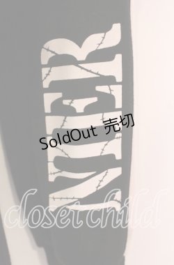 画像2: 【SALE】NieR CLOTHING / レイヤードフードパーカー  ブラック×ホワイト O-25-11-08-050-PU-TO-IG-ZT385