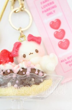 画像2: PARU HIMA / うさぎパフェバッグチャーム  ピンク系 O-25-11-08-1059-LO-ZA-OW-OS