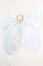 画像1: 【SALE】めぞんどばんび / sweet lacy*サックスブルー  サックスブルー O-25-11-08-1062-LO-AC-OW-ZT168-F007 (1)