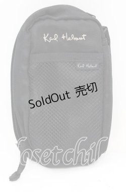 画像1: Karl Helmut / メッシュポーチ  クロ O-25-11-08-1009-EL-ZA-IG-OS