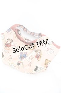 PINK HOUSE / マッドハッタープリントバッグ  ピンク O-25-11-08-1012-LO-BG-IG-ZT