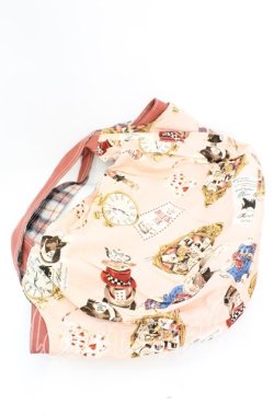 画像2: PINK HOUSE / マッドハッタープリントバッグ  ピンク O-25-11-08-1012-LO-BG-IG-OS