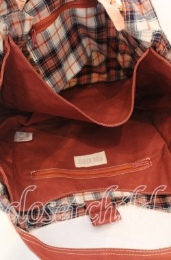 画像3: PINK HOUSE / マッドハッタープリントバッグ  ピンク O-25-11-08-1012-LO-BG-IG-OS