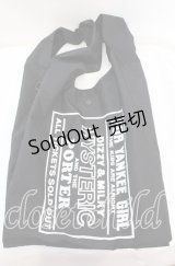 HYSTERIC GLAMOUR / PORTER/パッカブル GROCERY BAG バック  ブラック×ホワイト O-25-11-08-1017-PU-BG-IG-OS