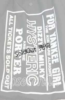 画像2: HYSTERIC GLAMOUR / PORTER/パッカブル GROCERY BAG バック  ブラック×ホワイト O-25-11-08-1017-PU-BG-IG-OS