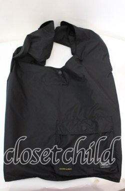 画像3: HYSTERIC GLAMOUR / PORTER/パッカブル GROCERY BAG バック  ブラック×ホワイト O-25-11-08-1017-PU-BG-IG-OS