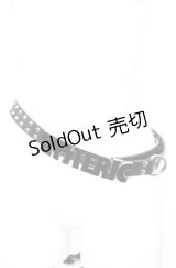 HYSTERIC GLAMOUR / ロゴベルト  ブラック O-25-11-08-1018-PU-ZA-IG-OS