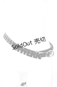 HYSTERIC GLAMOUR / ロゴベルト  ブラック O-25-11-08-1018-PU-ZA-IG-OS