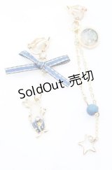 Milky Rag / 星空うさぎのドロッピイヤリング   O-25-11-08-1021-LO-AC-IG-OS