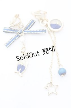 画像2: Milky Rag / 星空うさぎのドロッピイヤリング   O-25-11-08-1021-LO-AC-IG-OS