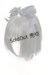 MILK / ワイヤーリボンカチューシャ  クロ O-25-11-08-1003-ML-AC-IG-OS