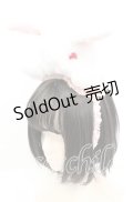 牧場仕立て / うさぎヘッドドレス  しろうさぎ O-25-11-08-1028-LO-SH-OW-OS