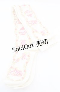 Angelic Pretty / Wonder Partyオーバーニー  オフ×ピンク O-25-11-08-1004-AP-ZA-IG-OS