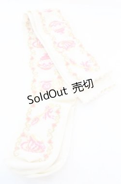 画像1: Angelic Pretty / Wonder Partyオーバーニー  オフ×ピンク O-25-11-08-1004-AP-ZA-IG-OS