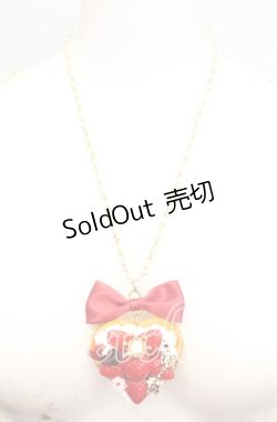 画像2: チェルシィ / いちごクリームハートパイネックレス   O-25-11-08-1033-LO-AC-OW-OS