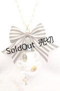 チェルシィ / Alice's mad tea partyネックレス  シロ O-25-11-08-1034-LO-AC-OW-OS