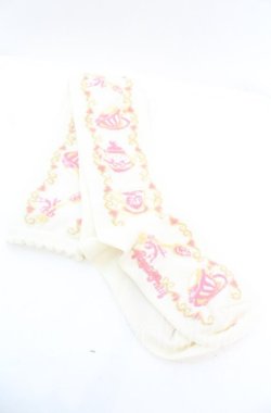 画像2: Angelic Pretty / Wonder Partyオーバーニー  オフ×ピンク O-25-11-08-1004-AP-ZA-IG-OS