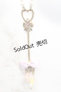 画像1: Pinky Magic / ハートフォークネックレス  ゴールド O-25-11-08-1039-LO-AC-OW-OS